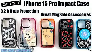 CASETiFY Impact for iPhone 15 Pro: 8.2 ft Drop Protection * Slim & Light * Great MagSafe Accessories