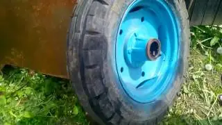 Unscheduled repair of the front hub MTZ 80 part No. 1
