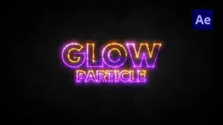 Particles Stroke Text animation