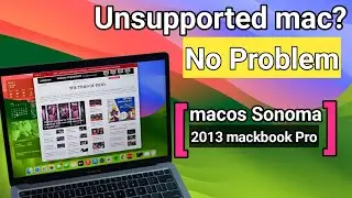 How to install macOS Sonoma on unsupported mac
