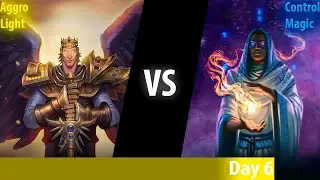 Gods Unchained: Aggro Light VS Control Magic | Aggro Light Week - Day 6