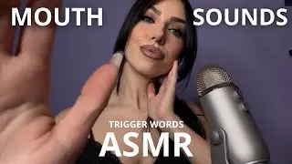 ASMR - Fast Mouth Sounds Ripetendo Trigger Words Rilassanti