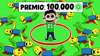 EL ÚLTIMO en ABANDONAR el CIRCULO LO GANA TODO en ROBLOX!