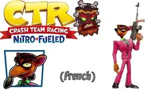 Crash Team Racing Nitro Fueled Pinstripe Potoroo French Voice Clips