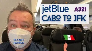 JETBLUE from Cabo to JFK - AIRBUS A321 Flight Review