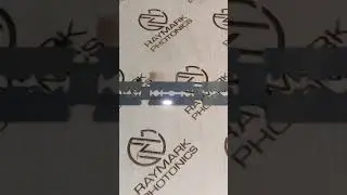 гравировка на нержавеющей стали при помощи волоконного гравёра | www.raymark.ru
