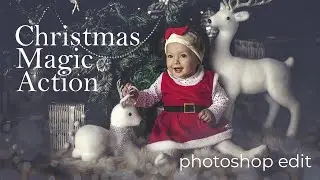 Christmas Magic Action   Photoshop Edit