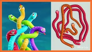 Tangled Snakes | Gameplay Level 16-30 (part.02)