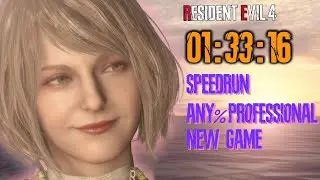 [FORMER WORLD RECORD] Speedrun Resident evil 4 Remake any% Professional (