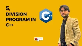 Division in c++: How to divide two numbers in c ++ language: c++ division program video no 05