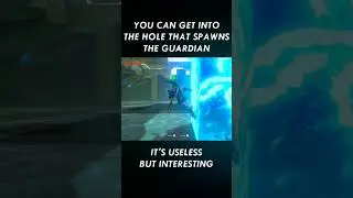 Getting in the guardian's hole...
