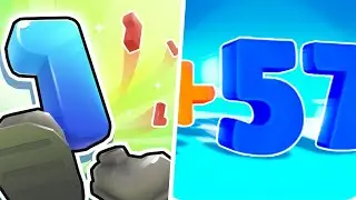 Number Run 3D | Math Plus 3D - Gameplay Walkthrough Max Levels (Part 1)