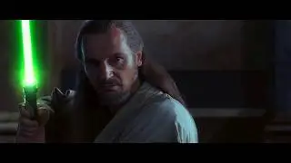 Star Wars: The Phantom Menace [[ Qui-Gon & Obi-Wan VS Darth Maul ]] -【RE-SOUND🔊】