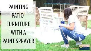 How to Paint Patio Furniture with a Paint Sprayer