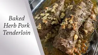 Baked Herb Pork Tenderloin