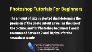 photoshop tutorials for beginners