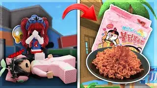 MM2 SPICY NOODLE CHALLENGE W/ MY BEST FRIEND