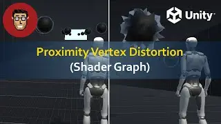 Cool Proximity Distortion Effect | Unity Shader Graph