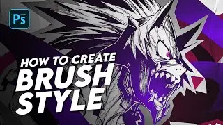 How to create Anime Brush Style - PS Touch Android