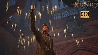 Hogwarts Legacy Final Boss and Good Ending (4K 60FPS) The Final Repository