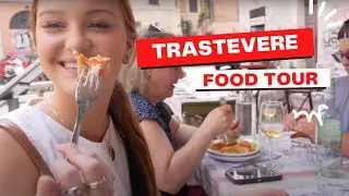 We went on a FOOD TOUR in Rome... here's how it went!