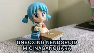 UNBOXING NENDOROID ANIME MIO NAGANOHARA | NICHIJOU | ANIME JEPANG