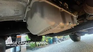 LARGE CAPACITY TRANSMISSION SUMP AB60 TOYOTA 6 SPEED AUTOMATIC TRANSMISSION