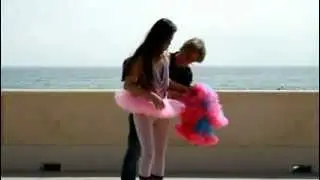 CHANGING REBECCA AT BEACH BALLET SHOOT xvid