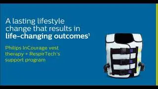 Philips InCourage vest therapy + RespirTech's support program