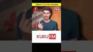 Dhruv Rathee YouTube Income Revealed😱#dhruvrathee