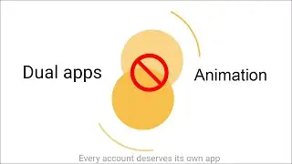 Show or Hide Dual Apps Launch Animation