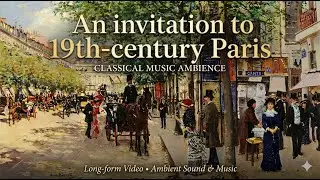 🎵 A Day in Belle Époque Paris | Calm Classical Ambience