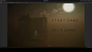 Idea for a main menu in a new game