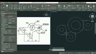 Drawing circles using the TTR  Options in Auto CAD sketch 05