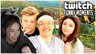 Диана Райс Смотрит Топ Моменты с Twitch | Прыгнули с Моста в Сочи | Представил Себя Девушкой