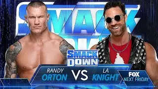 Randy Orton VS LA Knight-Tournament Quarterfinals for the WWE Championship