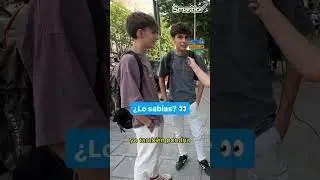 Salimos a preguntar a la calle 🤣👀. #shorts