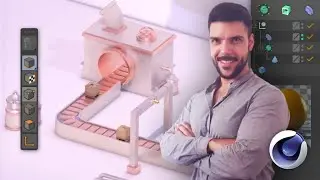 Curso Motion Graphics - Fábrica Animada em 3D com Cinema 4D & After Effects