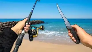 Eating Whatever I Catch.. Fishing and Crabbing! (Catch Clean Cook)
