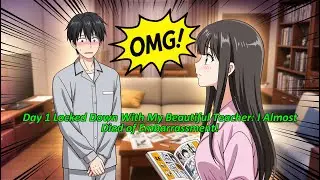 ​​Day 1 Locked Down With My Beautiful Teacher: I Almost Died of Embarrassment!​