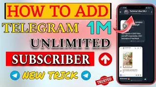 How to add members in telegram group | Telegram group me member kaise badhaye