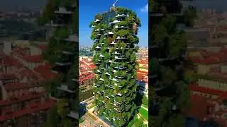 Вертикальный лес. Италия Милан.