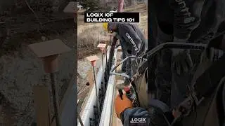 #logix #buildingtips  ICF Bracing allows contractors to support & align the wall. #construction