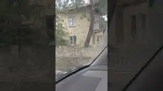 Бахмут после обстрела, поселок ул.Обороны, ДК Квиринга 