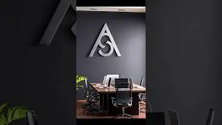 A+S logo design by illustrator🎨