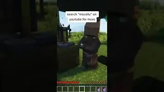 Minecraft:how to cure a zombi villager #shorts