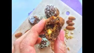 Конфеты из сухофруктов и орехов🔸Правильные конфеты