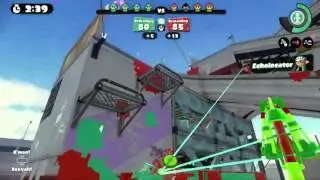 Splatoon: Splattershot Jr. Gameplay (Splat Zones on Moray Towers)