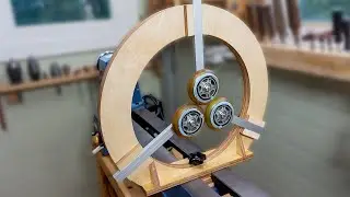 Making a Wood Lathe Steady Rest