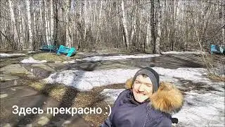 Прогулка у санатория " Красноярское загорье " .  Часть 3